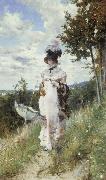 Afternoon Stroll Giovanni Boldini